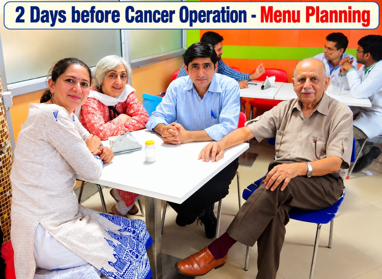 Chole Bhature (Fried Food) and Old Age