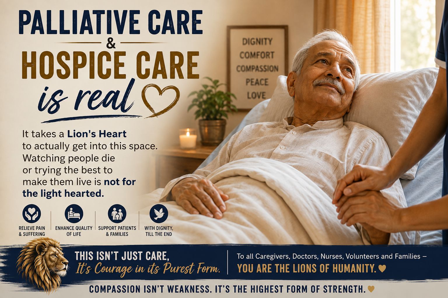 Palliative & Hospice Care - I just died in your arms tonight
