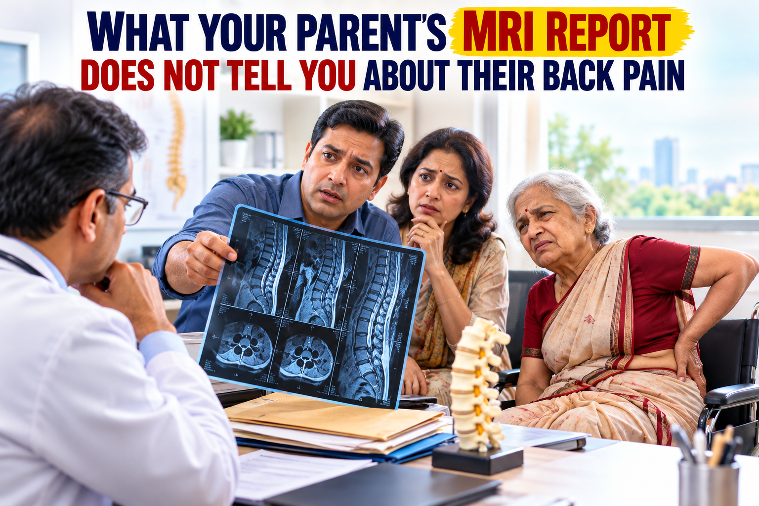 What Your Parent's MRI Report Does Not Tell You About Their Back Pain